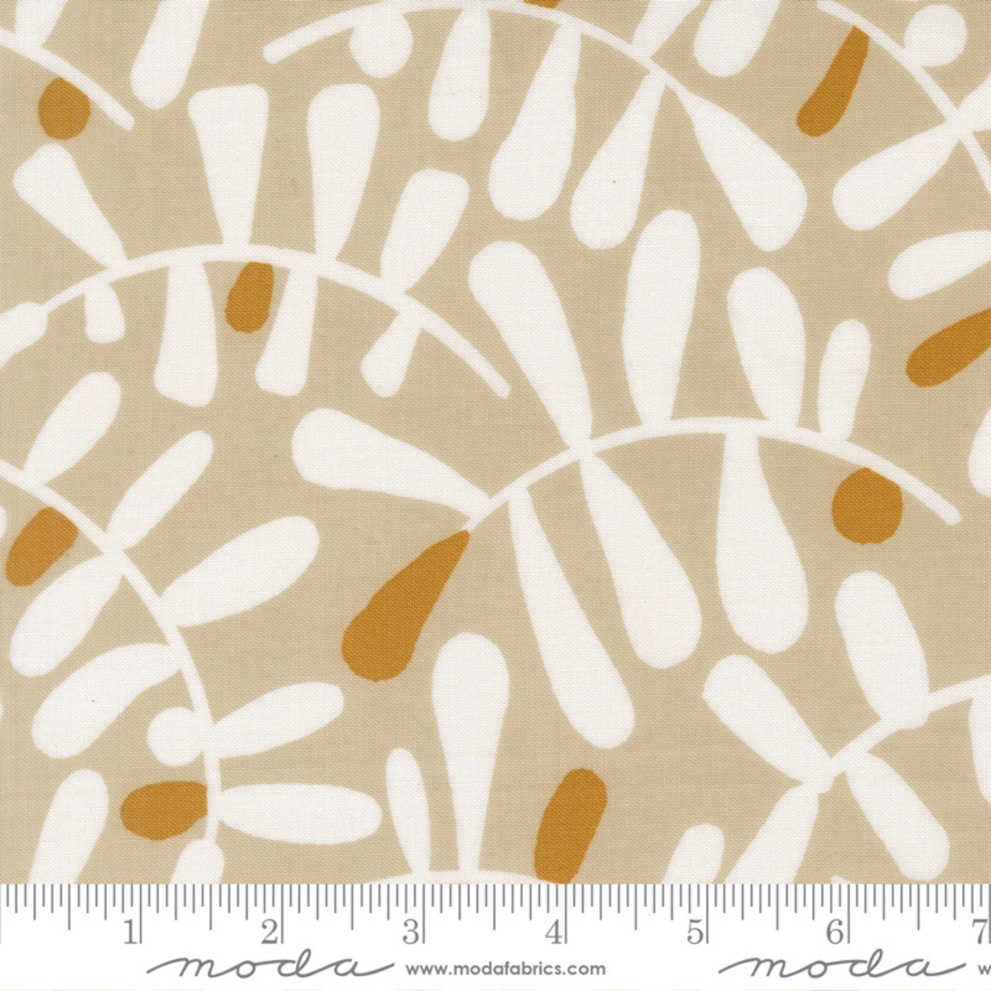 Zen Chic Mira Calm Tan for Moda Fabrics 11671 17 RULER