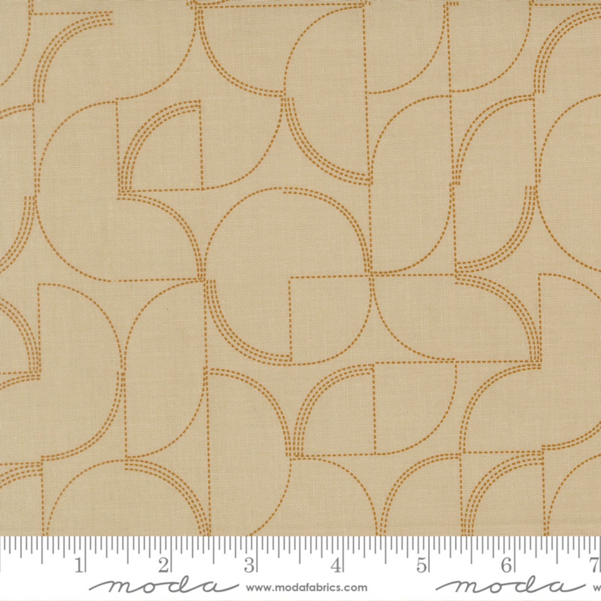 Zen Chic Mira Echo Tan for Moda Fabrics 11672 17 RULER