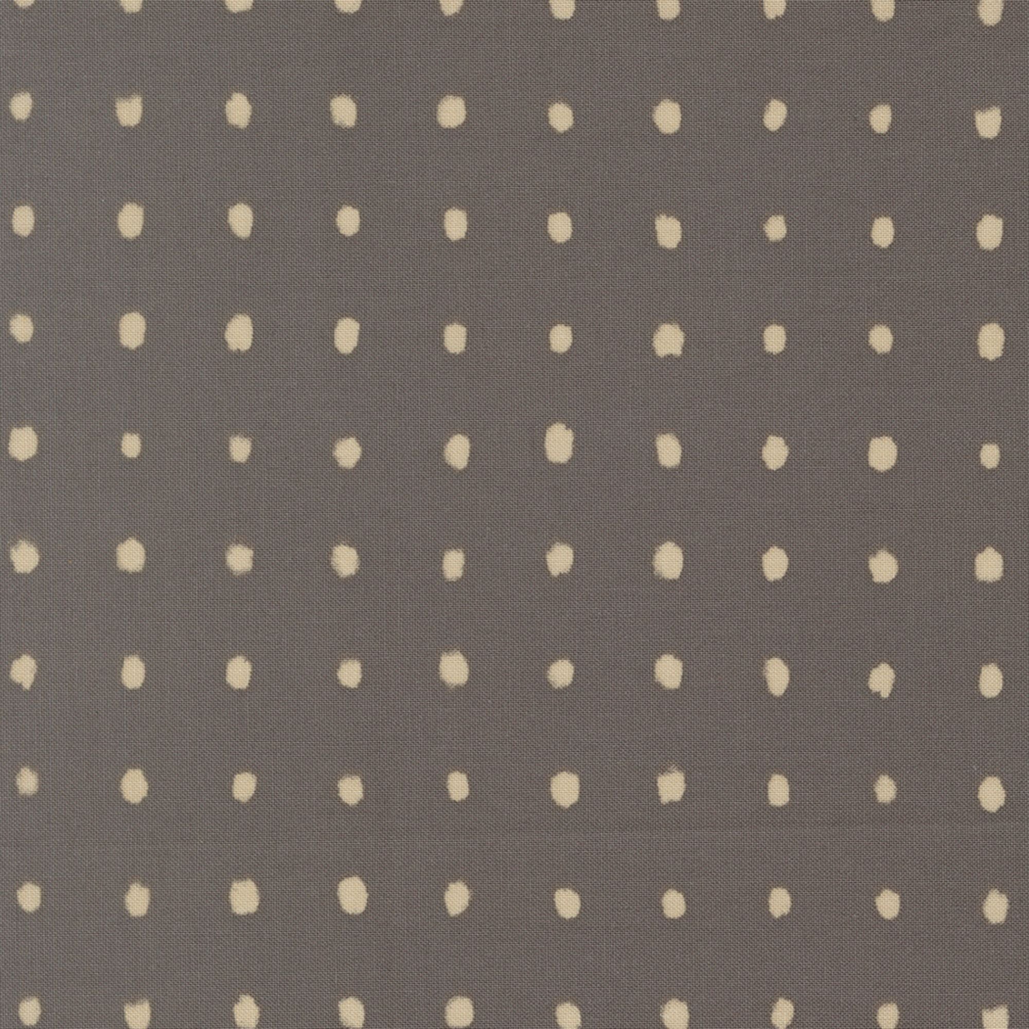 Zen Chic Mira Pure Dots Graphite for Moda Fabrics 11675 13