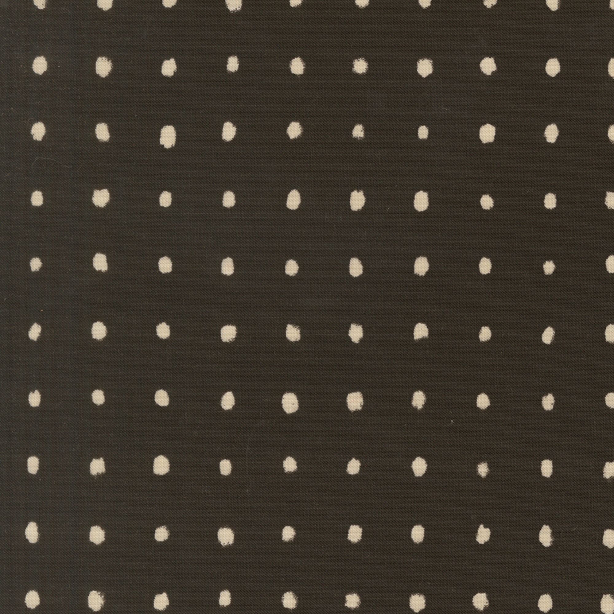 Zen Chic Mira Pure Dots Raven for Moda Fabrics 11675 19