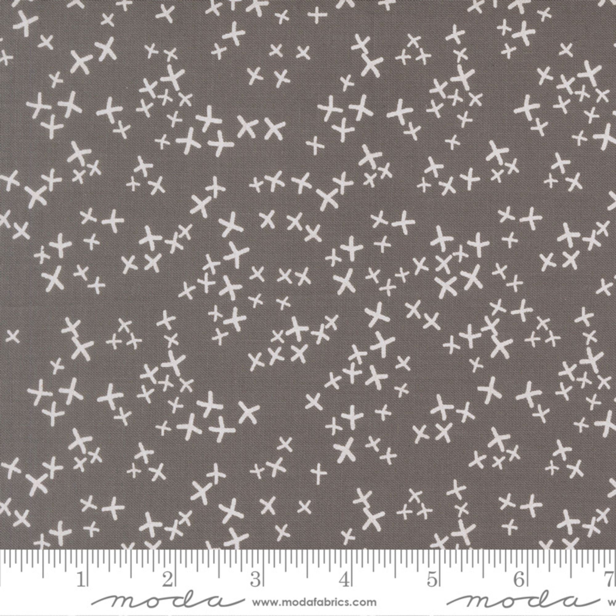 Zen Chic Mira Realm Graphite for Moda Fabrics 11674 13 RULER