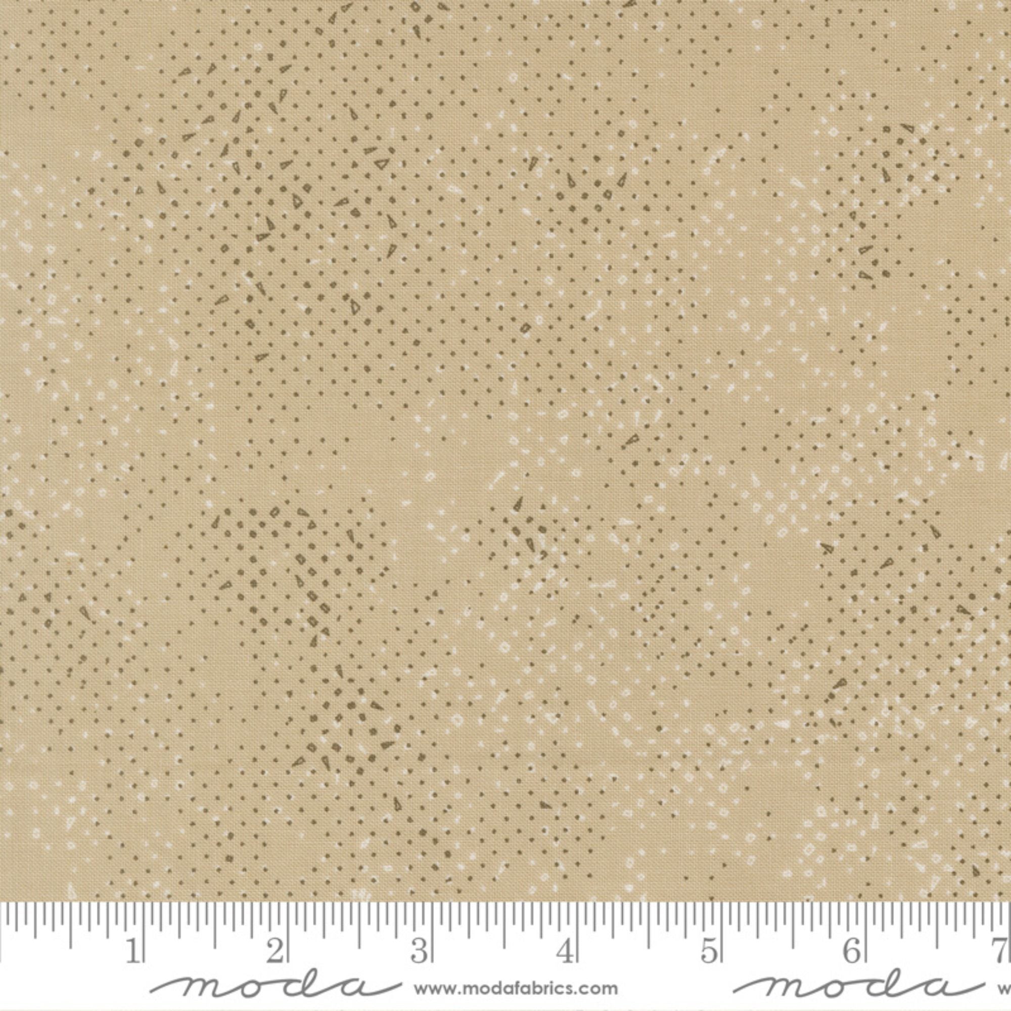 Zen Chic Mira Spotted Tan for Moda Fabrics 1660 261 RULER