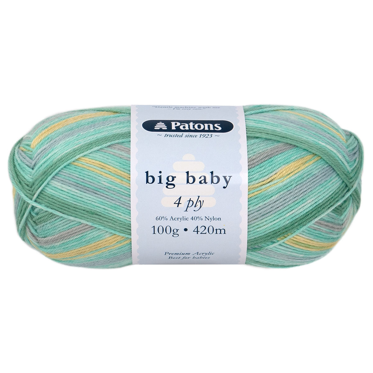 Patons Big Baby 4 Ply Yarn 3921 Earth Mix