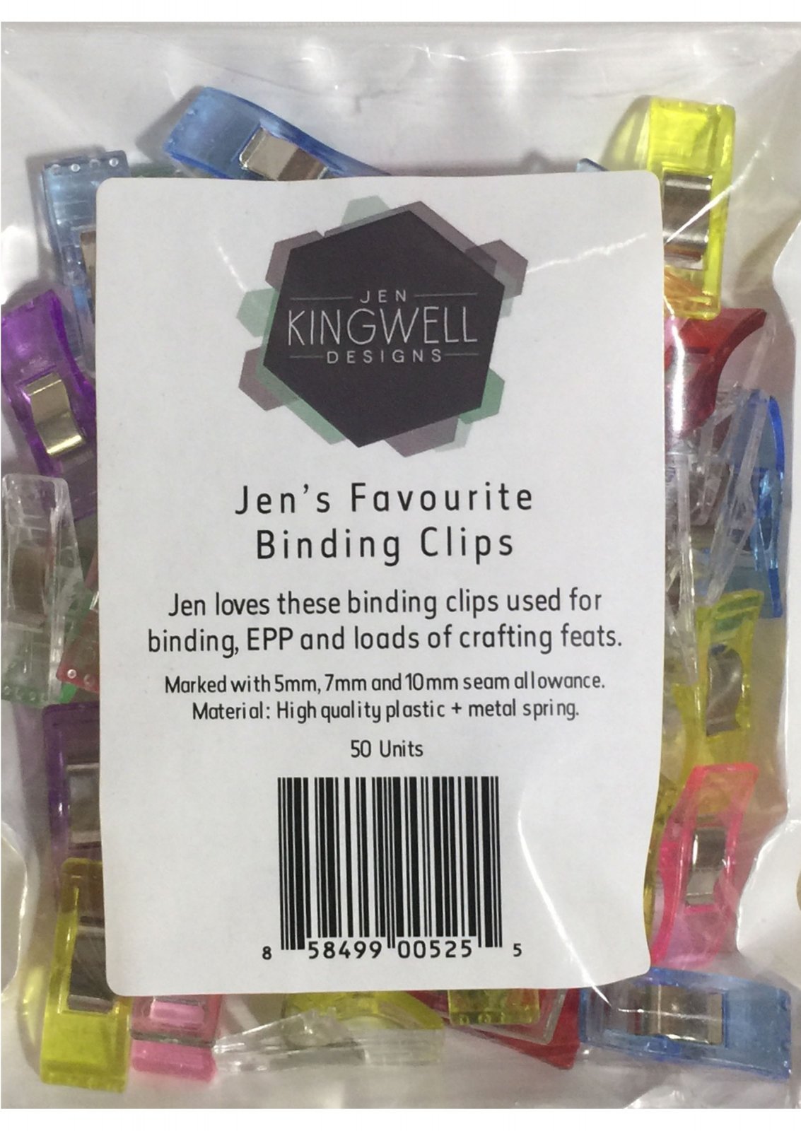 Jen Kingwell Designs: Binding Clips