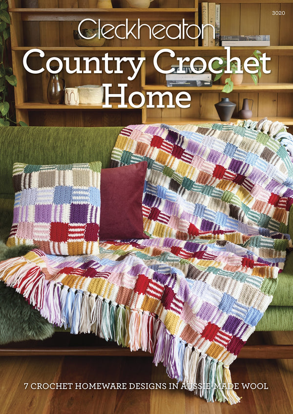 Cleckheaton: Country Crochet Home Pattern Booklet