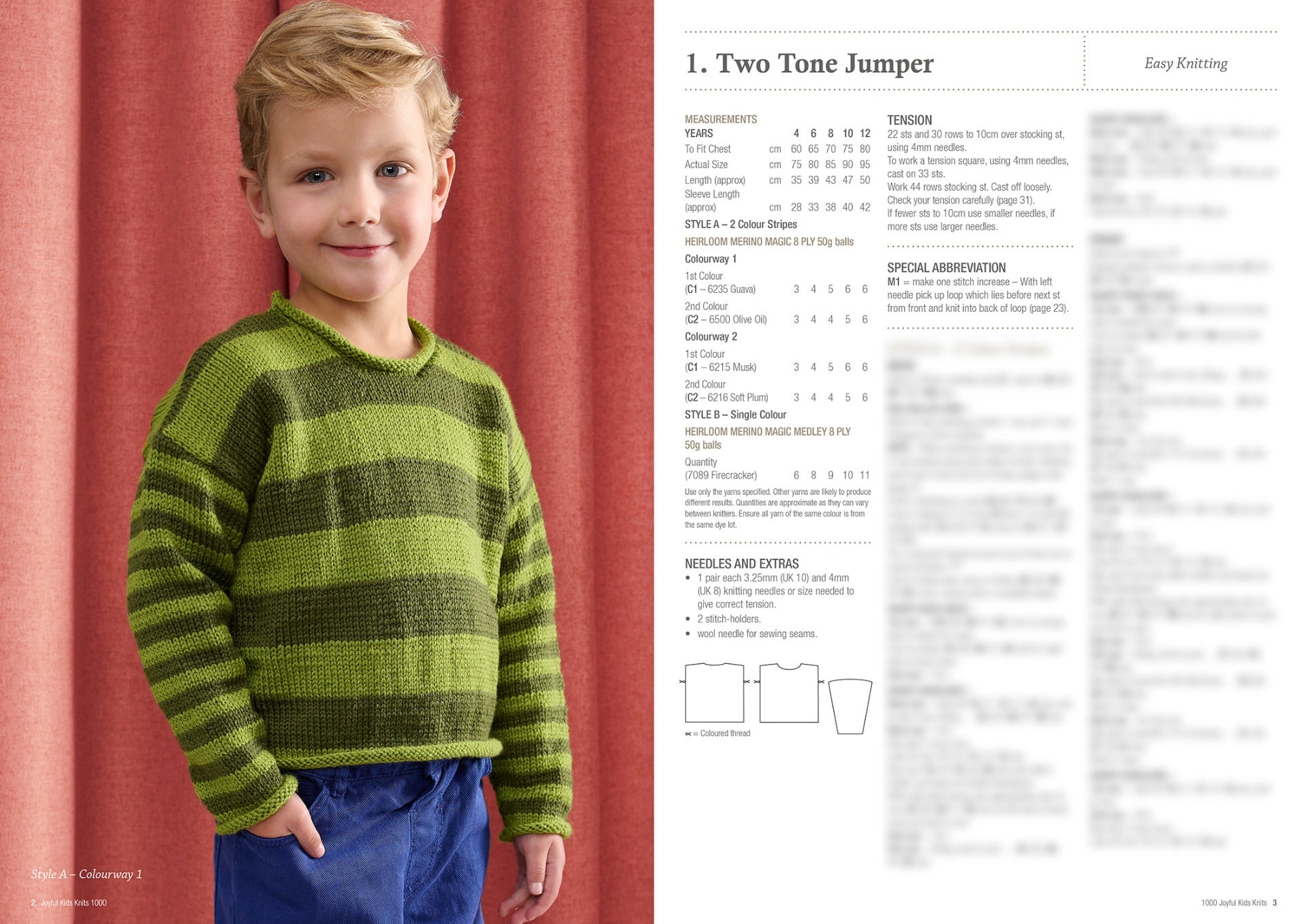 Heirloom: Country Joyful Kids Knits 1000