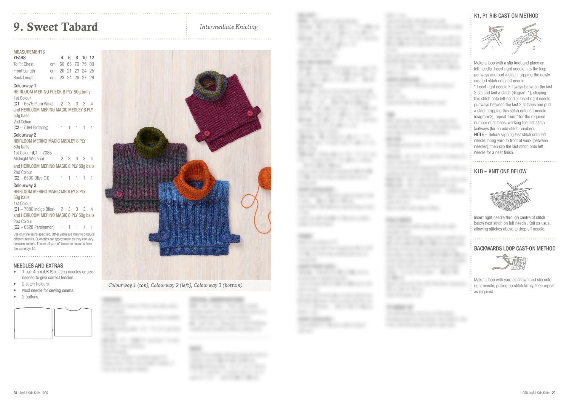 Heirloom: Country Joyful Kids Knits 1000