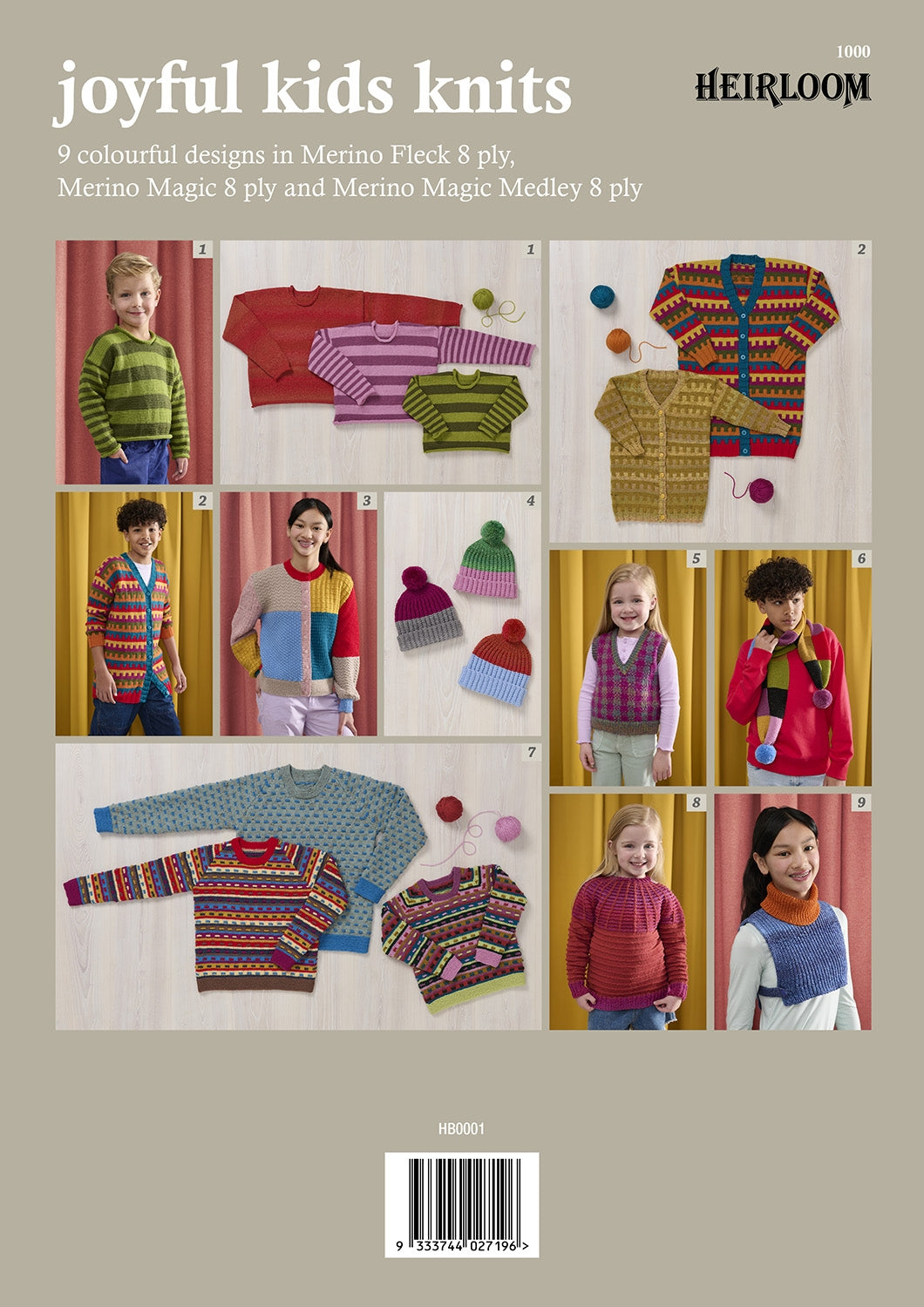 Heirloom: Country Joyful Kids Knits 1000