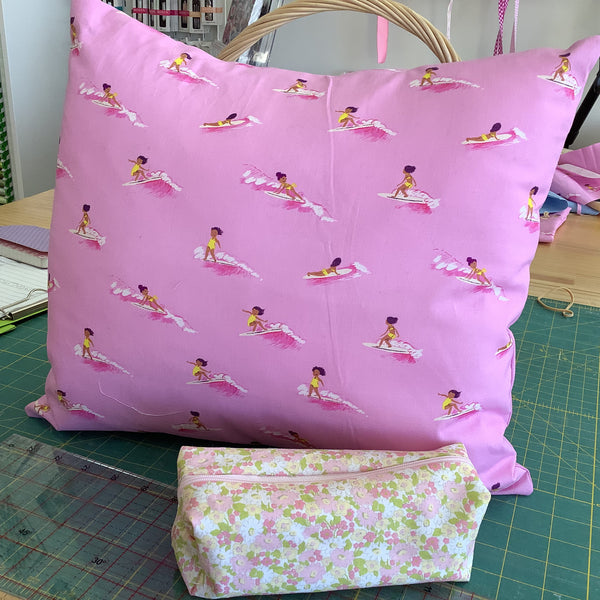 Kids Sewing Class | School Holidays | Learn to sew a cushion and pencil case