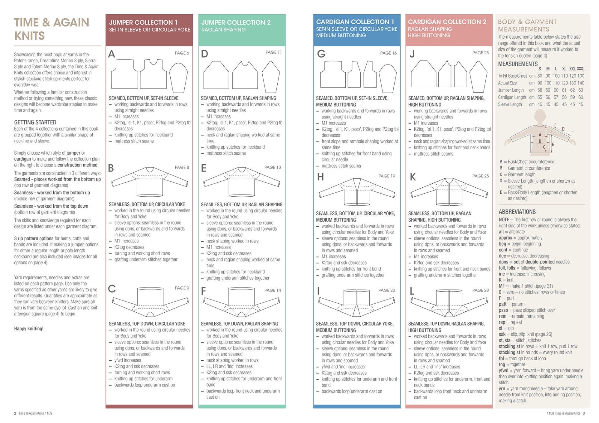 Patons: Time and Again Knits 1109
