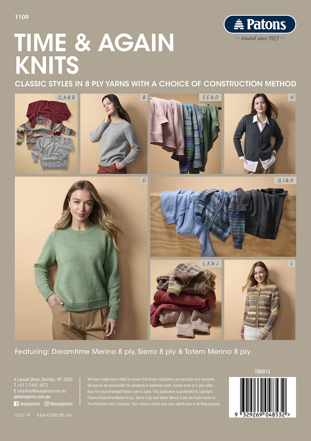 Patons: Time and Again Knits 1109