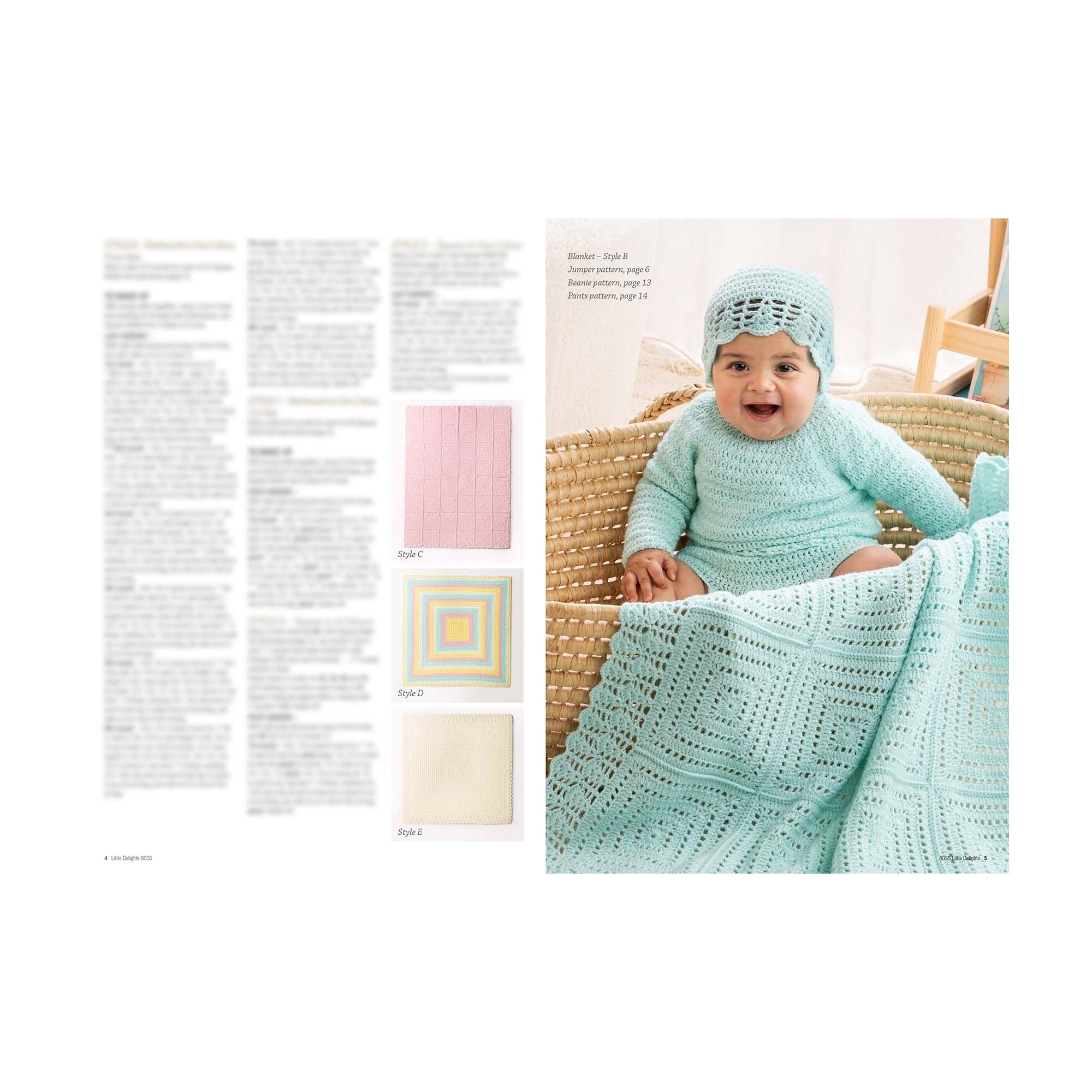Patons: Little Delights Crochet Booklet 8035