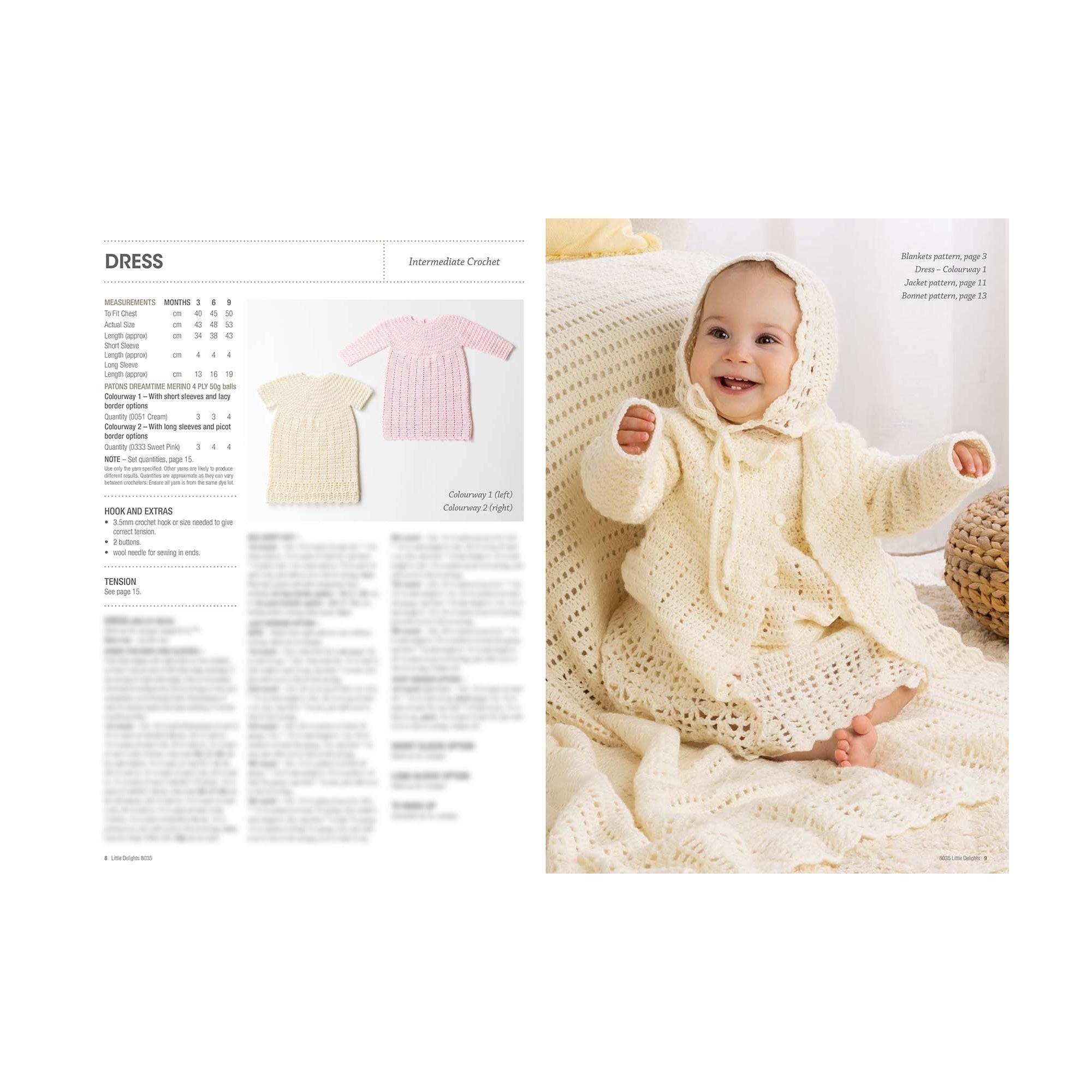 Patons: Little Delights Crochet Booklet 8035