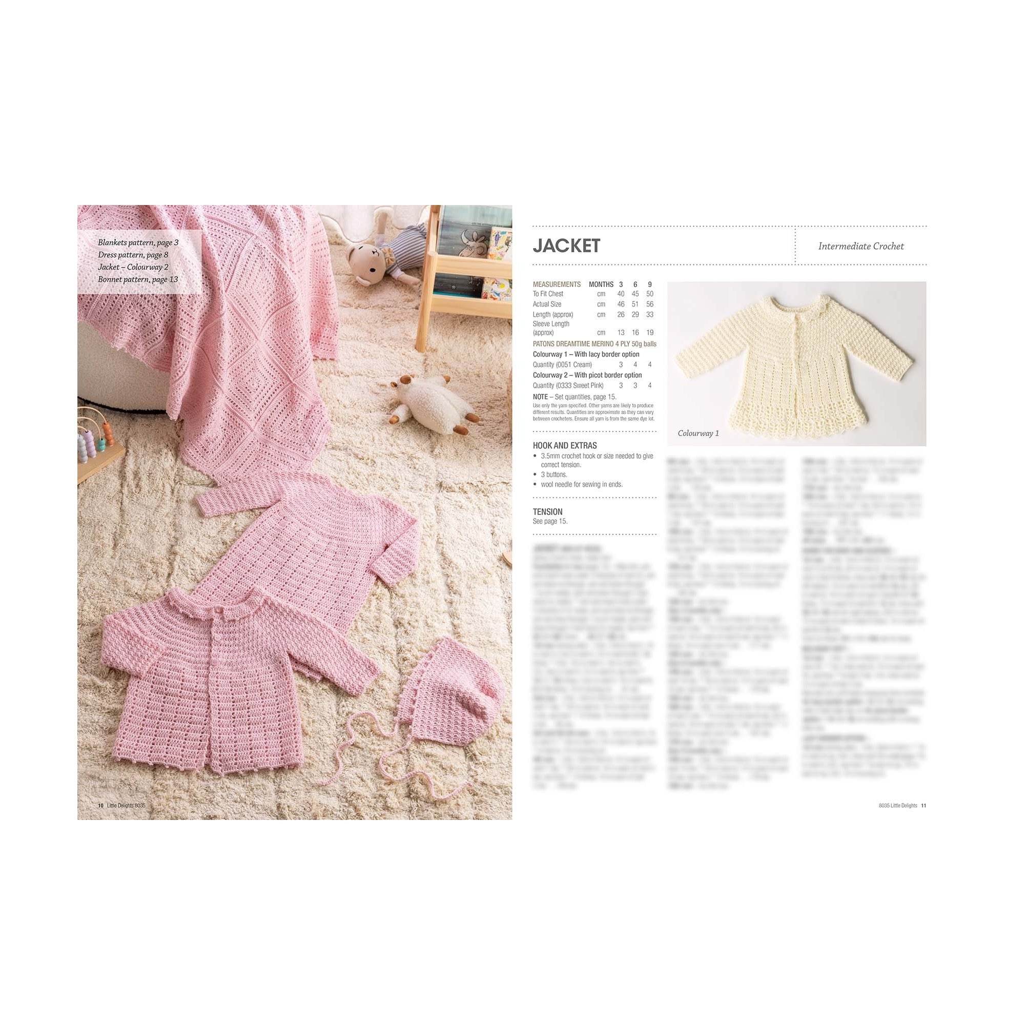 Patons: Little Delights Crochet Booklet 8035