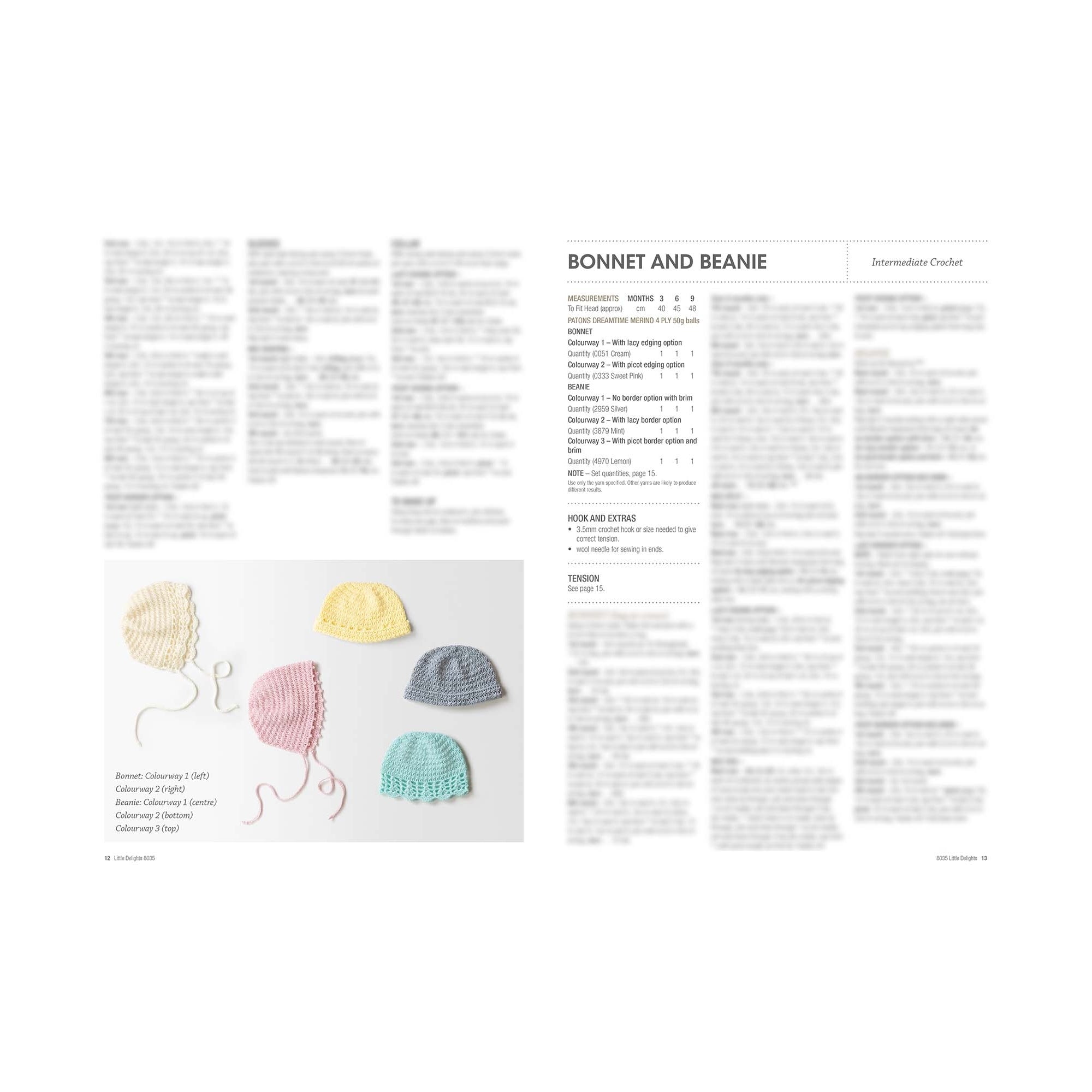 Patons: Little Delights Crochet Booklet 8035