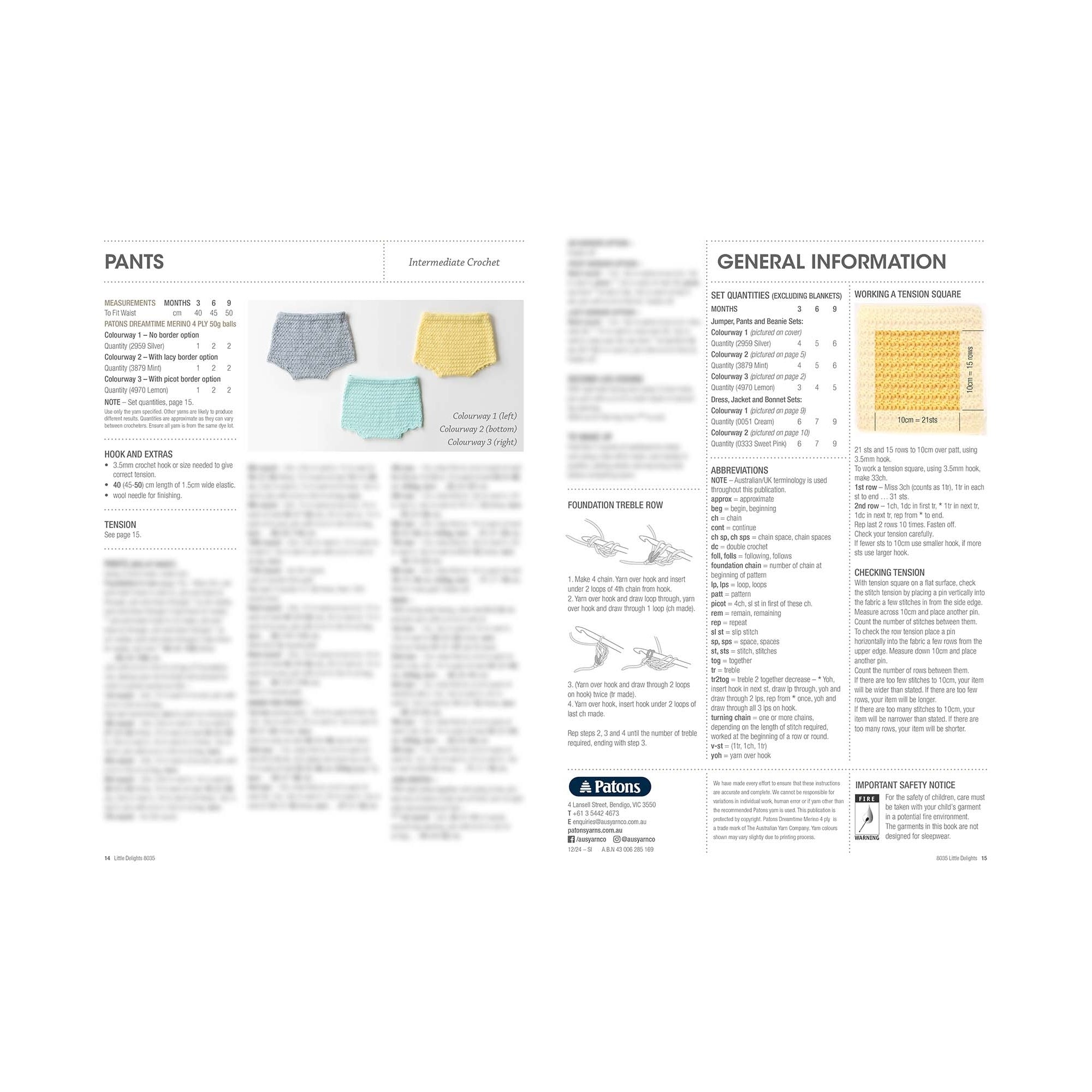 Patons: Little Delights Crochet Booklet 8035