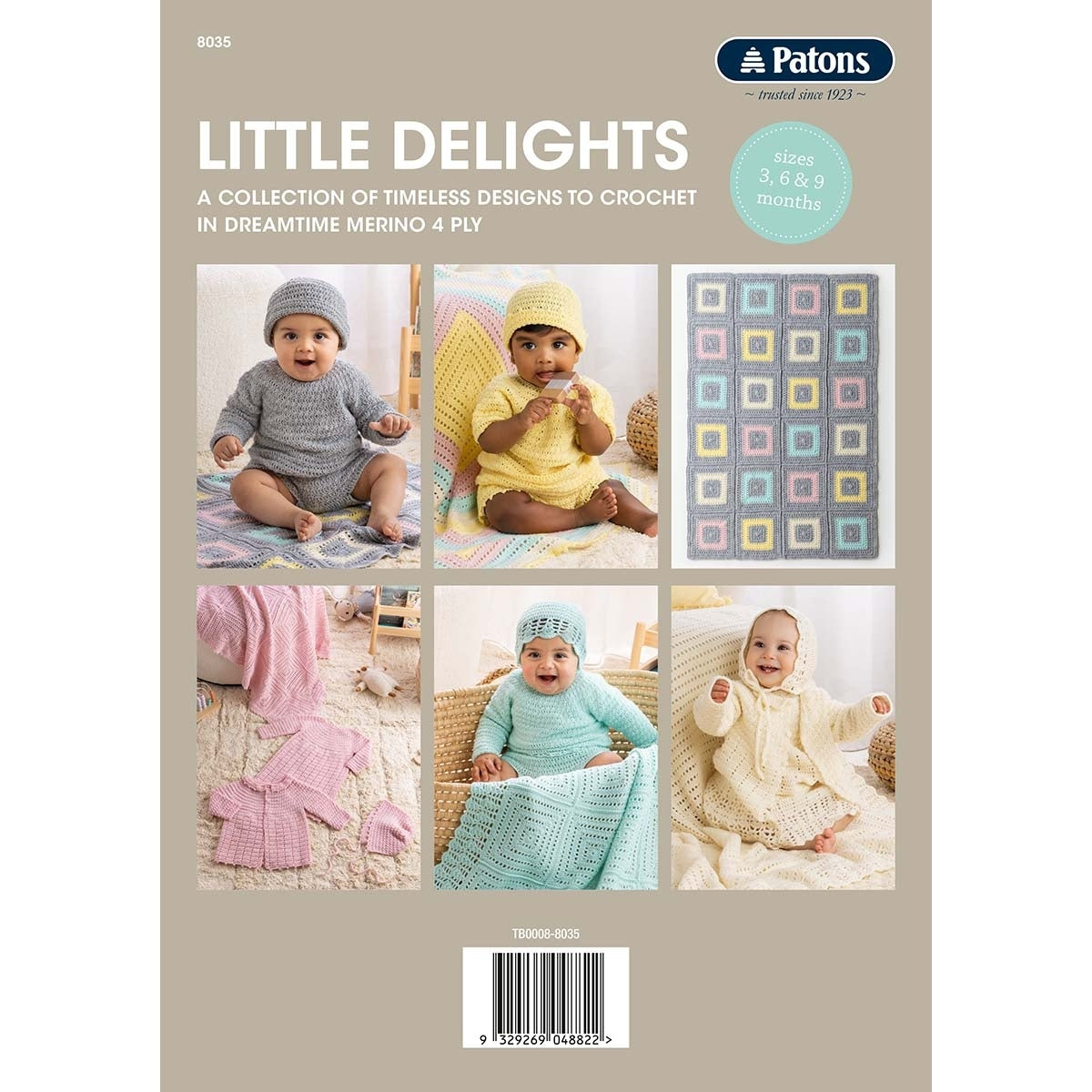Patons: Little Delights Crochet Booklet 8035