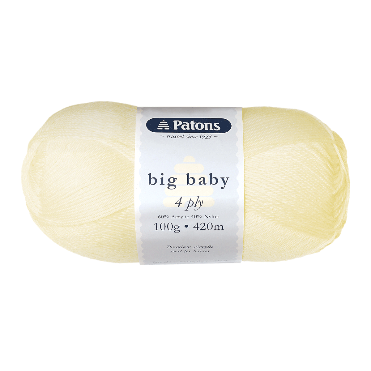 Patons Big Baby 4 Ply Yarn 2656 Cream