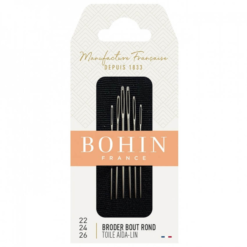 Bohin France Tapestry Needles Sizes 22 to 26