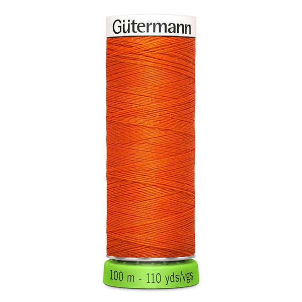 Gutermann Sew-All Polyester rPET Thread 100m/110 yds 351 - Deep Orange