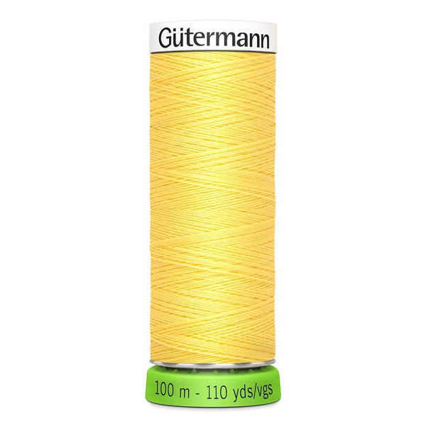 Gutermann Sew-All Polyester rPET Thread 100m/110 yds 852 - Yellow