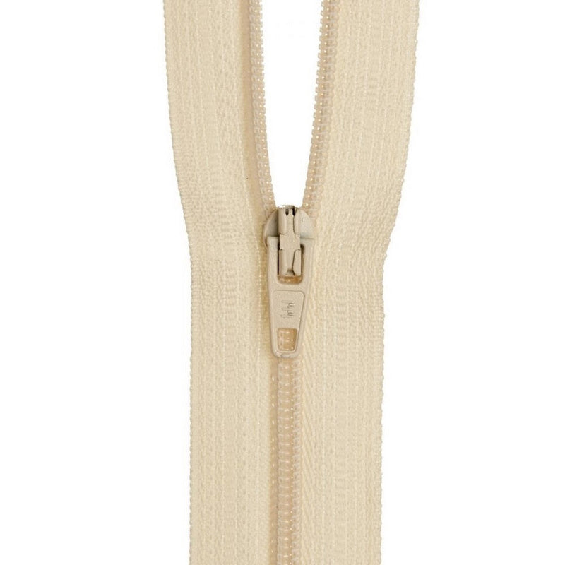 18cm Birch Nylon Dress Zipper Off White