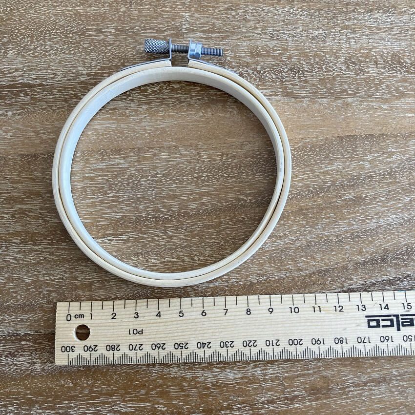 Embroidery Hoop Bamboo 10cm