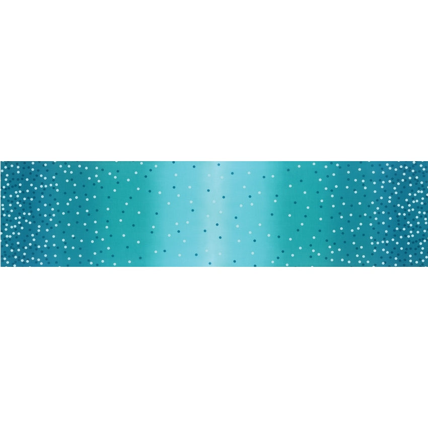 MODA 108" Ombre Confetti Turquoise Wideback