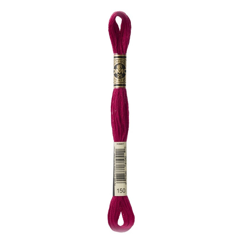 DMC 150 Six Stranded Embroidery Floss Ultra Very Dark Dusty Rose