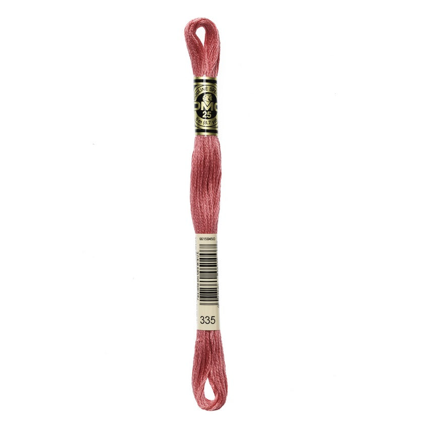 DMC 335 Six Stranded Embroidery Floss Rose
