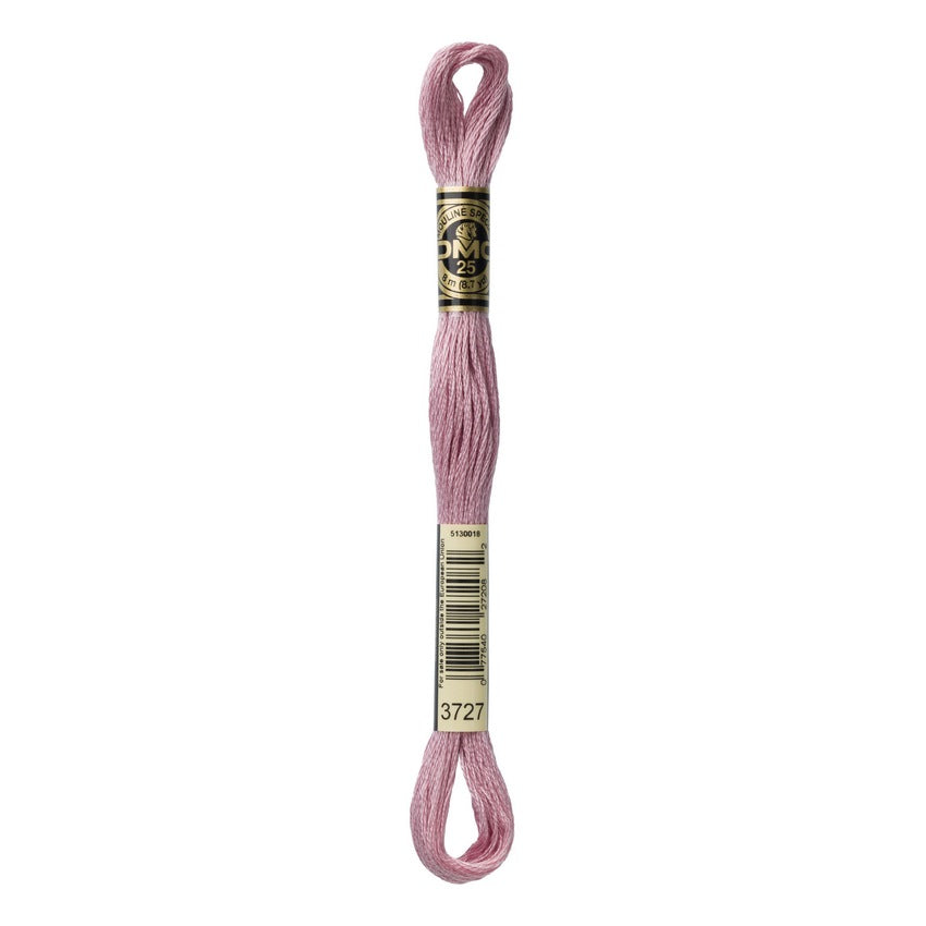 DMC 3727 Six Stranded Embroidery Floss Light Antique Mauve