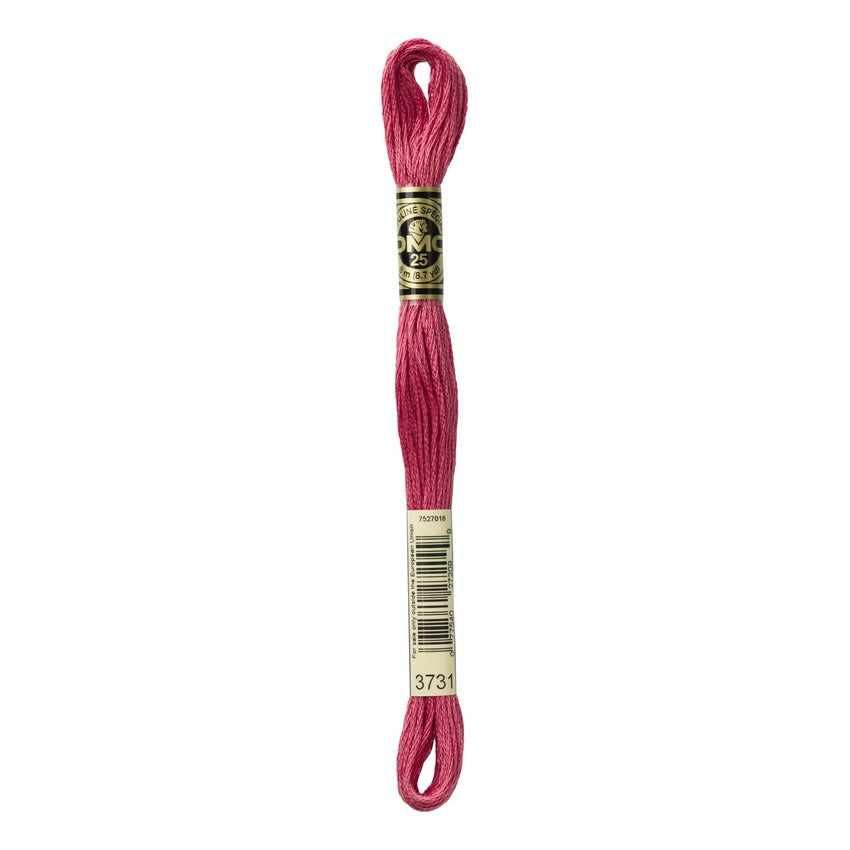 DMC 3731 Six Stranded Embroidery Floss Very Dark Dusty Rose