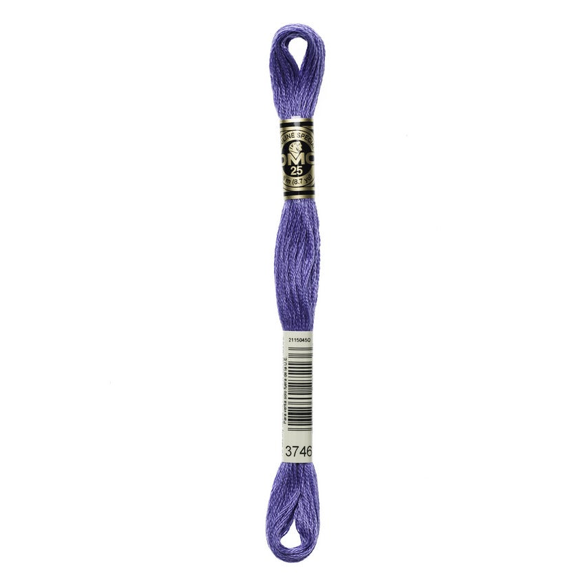 DMC 3746 Six Stranded Embroidery Floss Dark Blue Violet