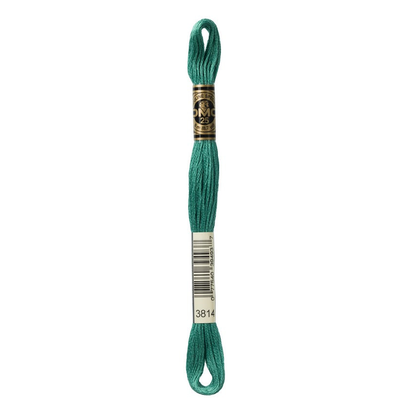 DMC 3814 Six Stranded Embroidery Floss Aquamarine