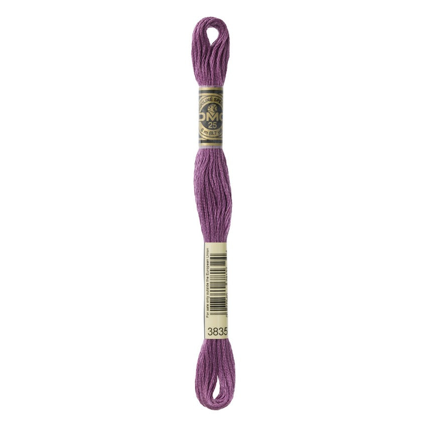 DMC 3835 Six Stranded Embroidery Floss Medium Grape