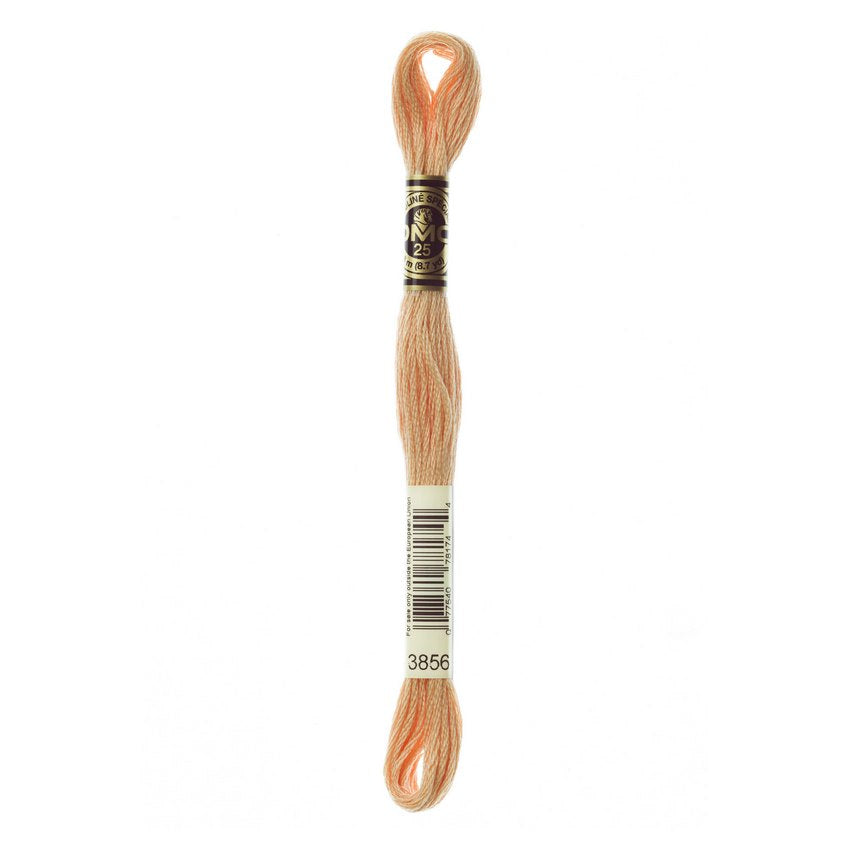 DMC 3856 Six Stranded Embroidery Floss Ultra Very Light Mahogany