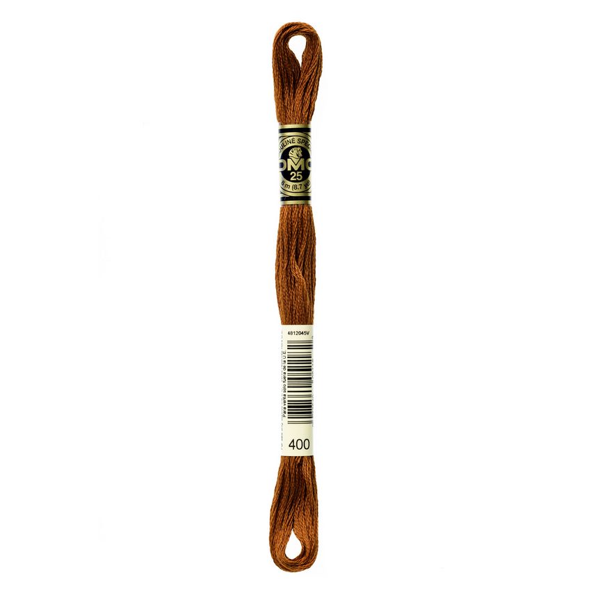 DMC 402 Six Stranded Embroidery Floss Very Light Mahogany