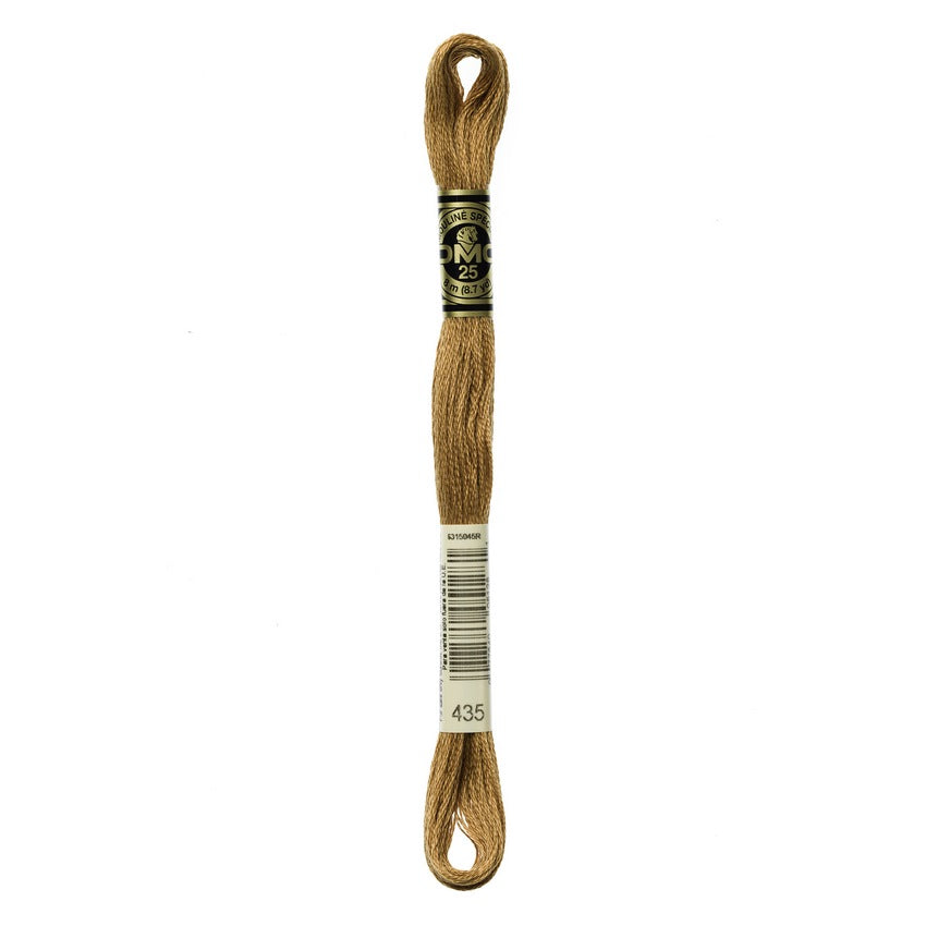 DMC 435 Six Stranded Embroidery Floss Very Light Brown