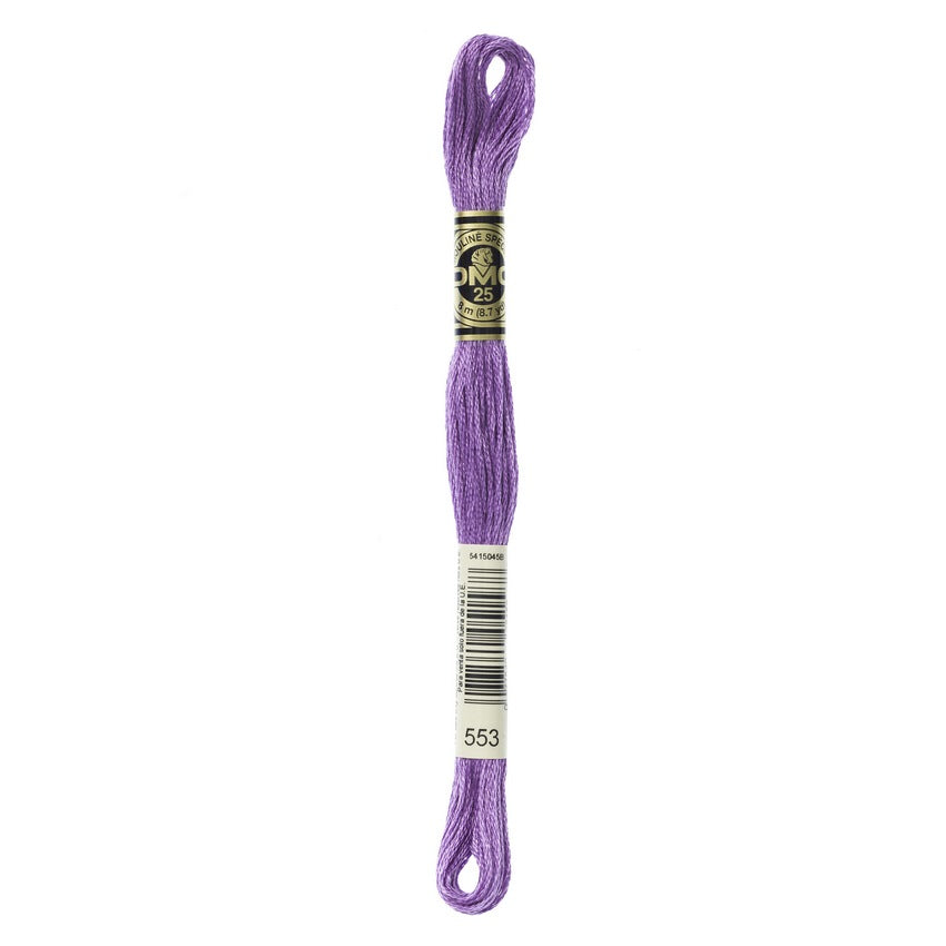 DMC 553 Six Stranded Embroidery Floss Violet