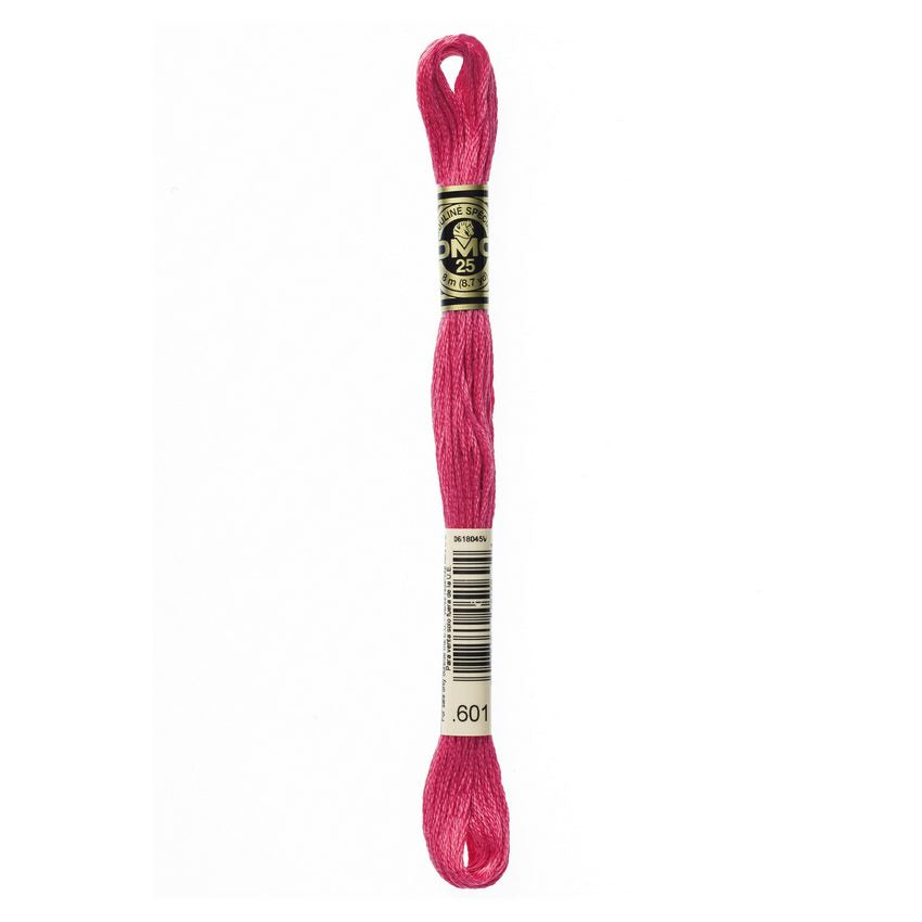 DMC 601 Six Stranded Embroidery Floss Dark Cranberry