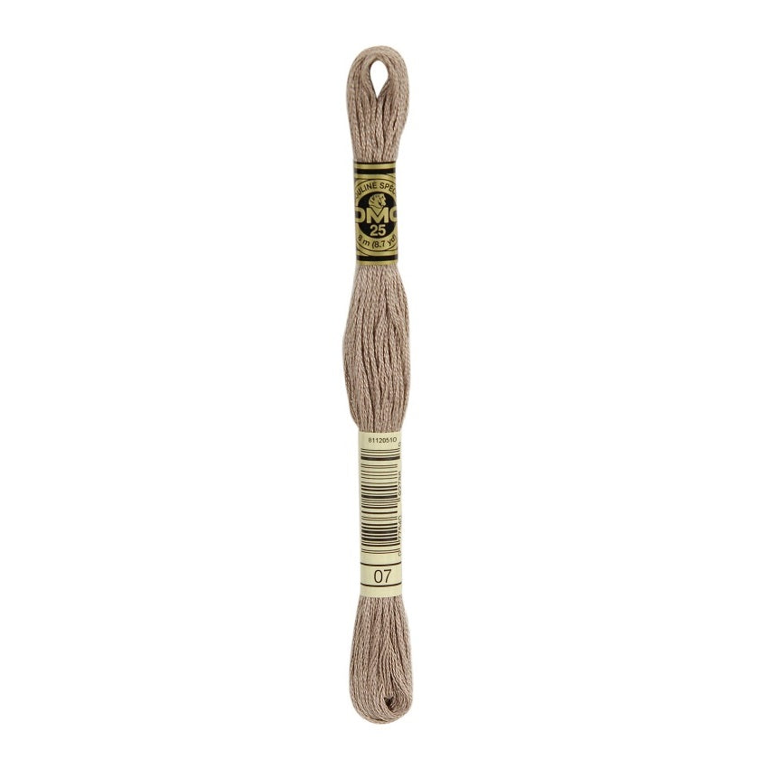 DMC 07 Six Stranded Embroidery Floss Driftwood