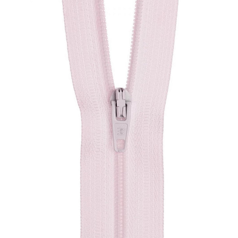 20cm Birch Nylon Dress Zipper Baby Pink