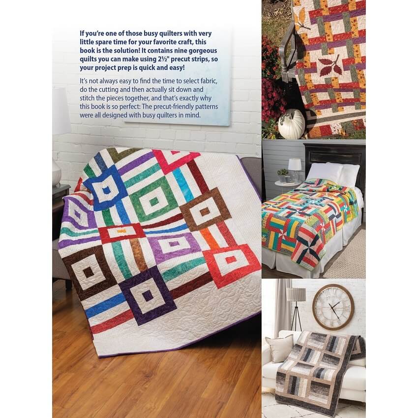 Time Saving Quilts with 2 1/2 inch Strips