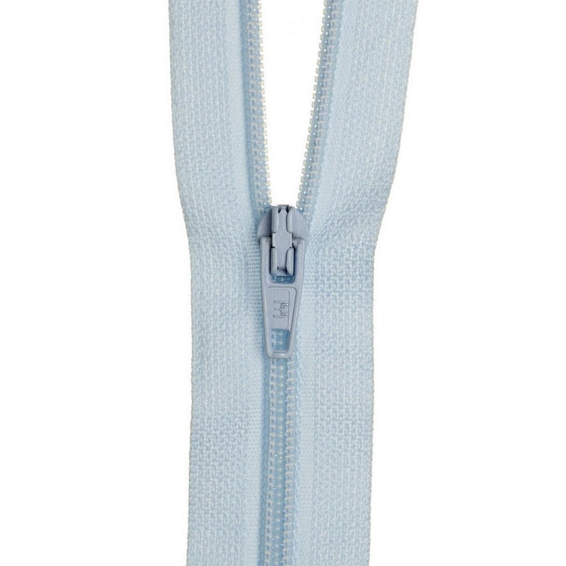 18cm Birch Nylon Dress Zipper Candy Blue