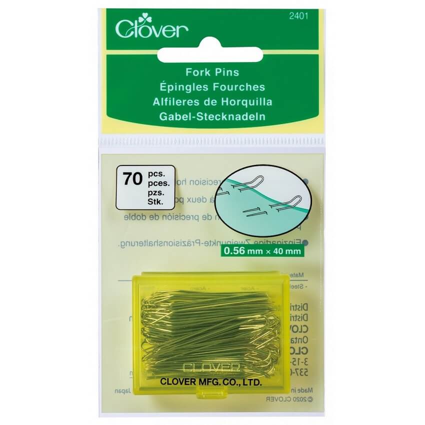 Clover Fork Pins: 70 pieces