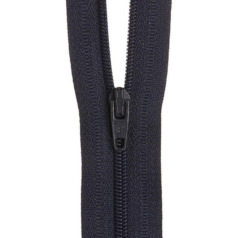 30cm Birch Nylon Dress Zipper Dark Blue