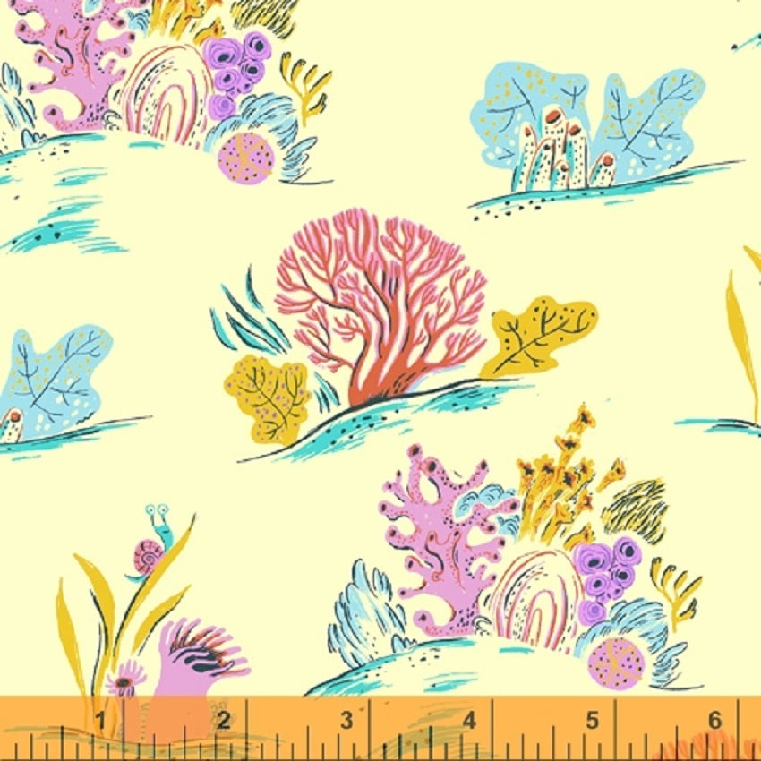 Heather Ross Malibu Coral in Blue
