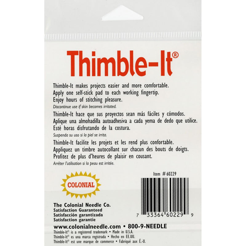 Thimble-It Self-Adhesive Oval Finger Pads