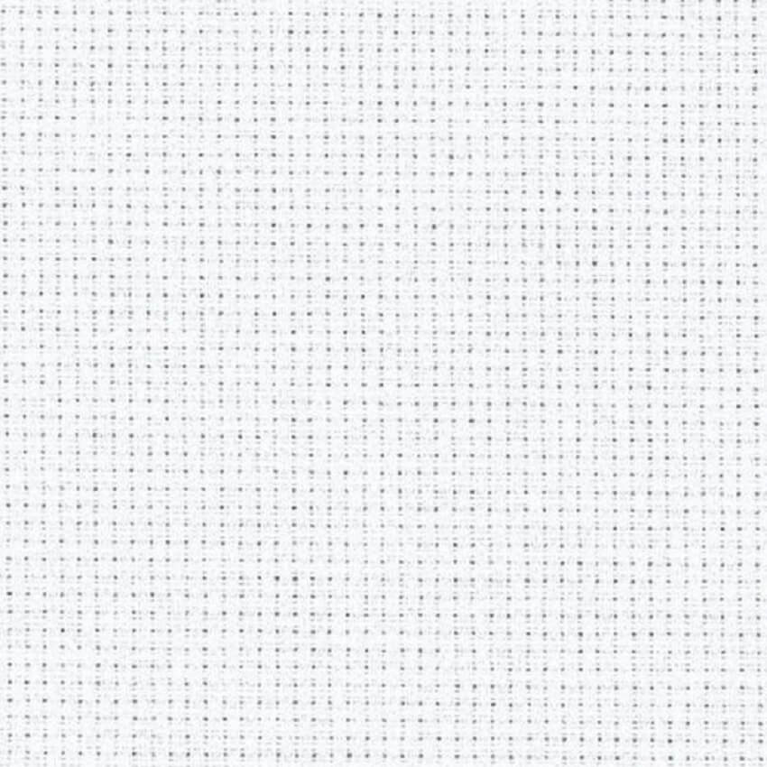 Zweigart Aida Cloth 14CT WHITE 110cm Wide