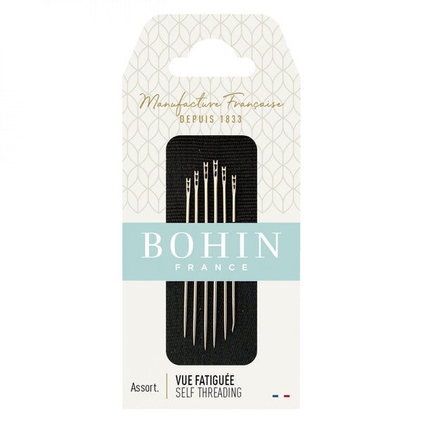Bohin France Self / Easy Threading Needles Size 3 - 8
